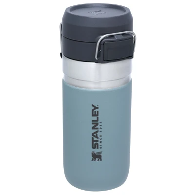 Abbildung von Stanley Quick Flip Trinkflasche Edelstahl 0.47L Hält 7+ Stunden Kalt Wasserflasche BPA Frei Spülmaschinenfest Druckverschlussdeckel Thermosflasche Auslaufsicher Shale