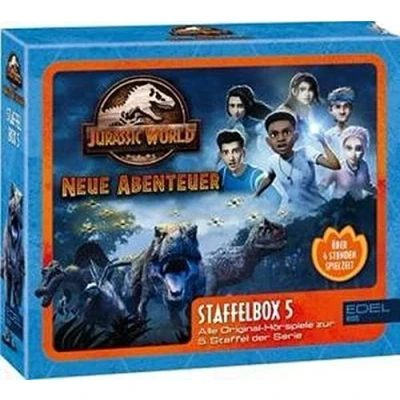 Abbildung von Jurassic World Neue Abenteuer: Alle Original Hörspiele zur 5. Staffel (Folge 38 49) [Hörspiel Staffelbox mit 3 CDs]