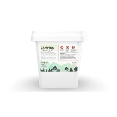 Abbildung von Schauch Camping Granulat Superabsorber Toilette WC Zelten Outdoor Freizeit Caravan Wohnwagen Festival Angeln Tragbar Chemiefrei Urin Geruchlos (2.5)