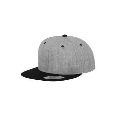 Abbildung von Flexfit Classic Snapback 2TONE Cap, Größe: One Size, Light grey/black