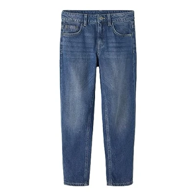 Abbildung von Name it Nkmben Tapered Jeans Straight Leg für Kinder, Größe: 158, Dark blue denim