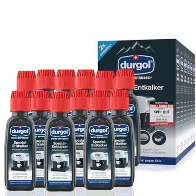Abbildung von Durgol Swiss Spezial Espresso Entkalker 12 Fl. a 125ml