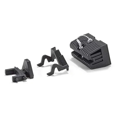 Abbildung von siku 3095, Adapter Set mit Frontgewicht, 1:32, Metall, Schwarz, Passend für Front und Heckkupplung von Traktoren