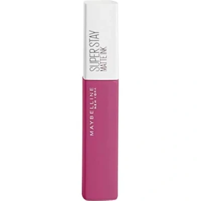 Abbildung von Maybelline New York Lippenstift, Super Stay Matte Ink Pinks, Flüssig, matt und langanhaltend,Nr. 150 Pathfinder, 5ml