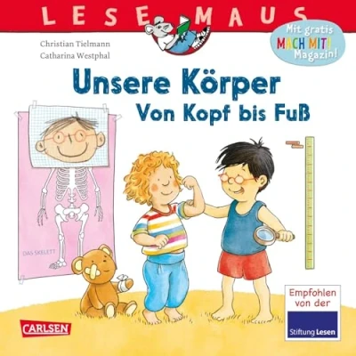 Abbildung von LESEMAUS 167: Unsere Körper Von Kopf bis Fuß: Alles Wichtige über den Erstes Sachwissen ab 3 Jahren Kindgerechte Erklärungen (167)