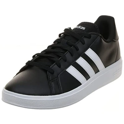 Abbildung von adidas Herren Grand Court Base 2.0 Shoes Schuhe, Core Black/Cloud White/Core Black, 41 1/3 EU