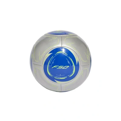 Abbildung von adidas Performance Messi CLUB Vereinsmannschaften Silver metallic lucid blue solar yellow, Größe: 5, yellow