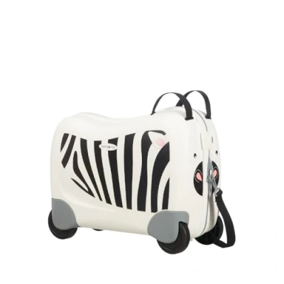 Abbildung von Samsonite Dream Rider Kindergepäck, 51 cm, 28 L, Weiβ (Zebra Zeno)