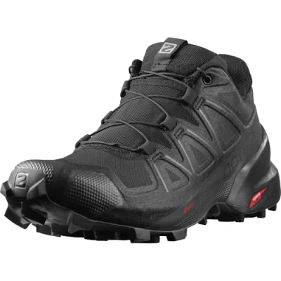 Abbildung von Salomon Speedcross 5 Damen Trail Running Schuhe, Grip, Stabilität, Passform, Black, 36 2/3