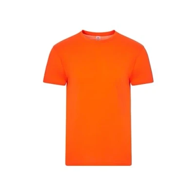 Abbildung von Mukua Unisex Derby, Camiseta Poliéster Tacto Algodón Unterhemd, Orange (fluor orange), XL