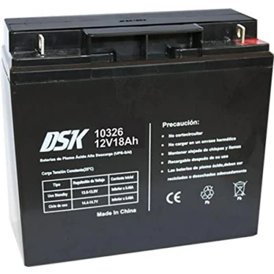 Abbildung von DSK 10326 Akku Blei Acido 12 V 18 Ah, schwarz
