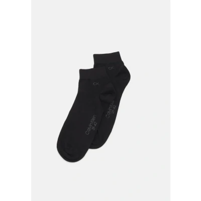 Abbildung von Calvin Klein Underwear Quarter 2 PACK Socken, Herren, Größe: 39 42, Black