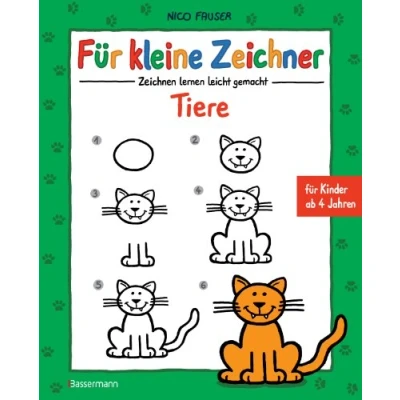 Abbildung von für kleine Zeichner Tiere: Zeichnen lernen leicht gemacht Kinder ab 4 Jahren