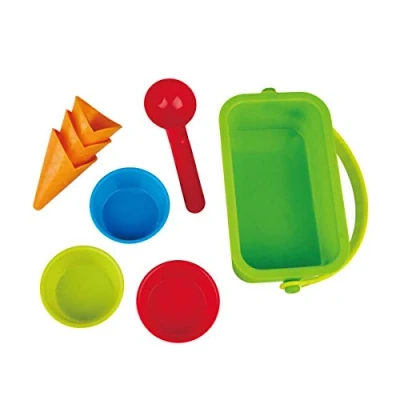 Abbildung von Hape Eisdiele Förmchen, Strandspielzeug/Sandspielzeug, Sandformen EIS, ab 18 Monaten