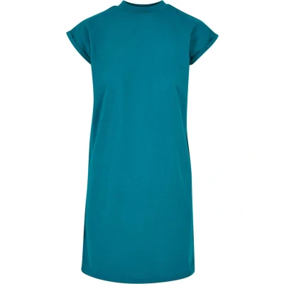 Abbildung von Urban Classics Turtle Extended Shoulder Jerseykleid, Damen, Größe: XS, Watergreen