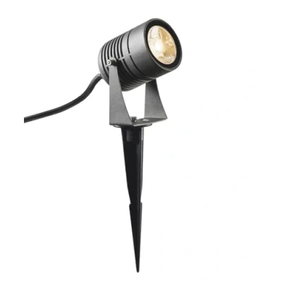 Abbildung von SLV LED SPIKE Außenlampe für die Beleuchtung von Garten, Terrasse, Pflanzen, Wegen, Teich, Außen Strahler, Mobile Leuchte IP55, anthrazit, Inside, 3000K