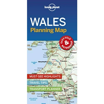 Abbildung von Lonely Planet Wales Planning Map