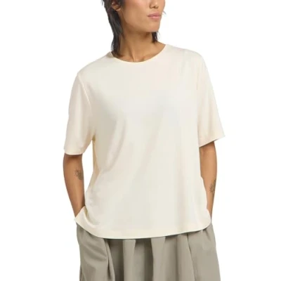 Abbildung von Jack Wolfskin Travel Sport Tshirt, Damen, Größe: XS, Cotton white heather