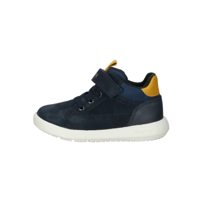 Abbildung von Geox Stiefelette Klettschuh für Kinder, Größe: 20, Navy ochre cf q Schuhe
