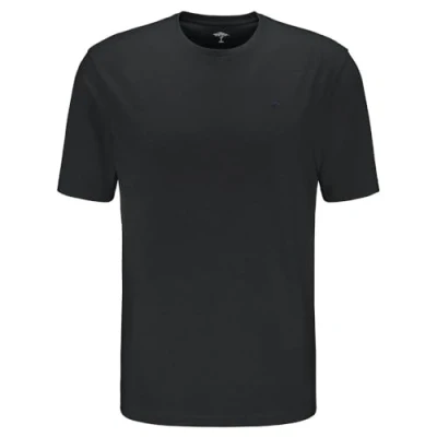 Abbildung von Fynch Hatton Herren, Basic T Shirt, Schwarz (Black 999), Medium (Herstellergröße: M)