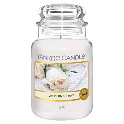 Abbildung von Yankee Candle Duftkerze im Glas (groß) Wedding Day Brenndauer bis zu 150 Stunden