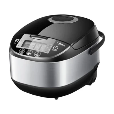 Abbildung von Midea Reiskocher, Multikocher mit 11 Programme, Rice Cooker 1,8 L bis 10 Personen, Slow Dampfgarer, Premium Innentopf, Warmhaltefunktion, Timer, 6 Phasen Technologie