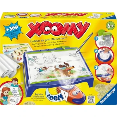 Abbildung von Ravensburger Xoomy Maxi A4 18142 Zeichnen und Malen lernen für Kinder ab 6 Jahren, Über 300 Motiven 6,5m Papierrolle unendlichen Zeichenspaß