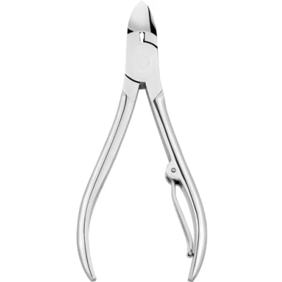 Abbildung von ZWILLING Nagelzange (Scharfe Schneiden für Feste Nägel, Ergonomisches Design, Hypoallergen, Präziser Schnitt), Poliert, Silber, 110 mm