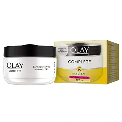 Abbildung von Olay/Olaz Complete 3 in 1 Tagescreme mit LSF 15 für normale und trockene Haut, 50 ml