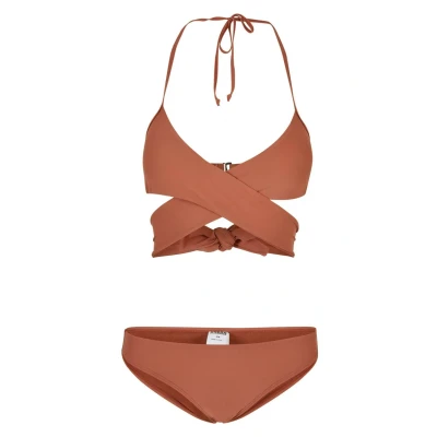 Abbildung von Urban Classics Bikini, Damen, Größe: Large, Terracotta