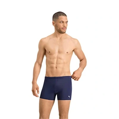 Abbildung von Puma Classic SWIM Trunk Badehose Pants, Herren, Größe: Small, Navy