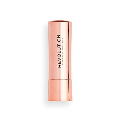 Abbildung von Makeup Revolution Satin KISS Lipstick Lippenstift, Damen, Größe: 3.5 g, Chaffuer