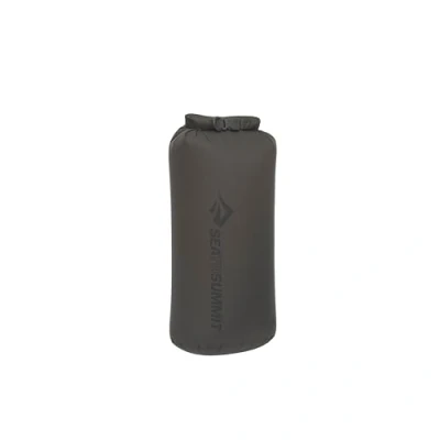 Abbildung von Sea to Summit Lightweight Dry Bag L 13L wasserdichte Aufbewahrung Rollverschluss Recycling Gewebe Befestigung &amp; D Ring Wandern Paddelsport 22 x 20 45.9cm Beluga Grey 81g