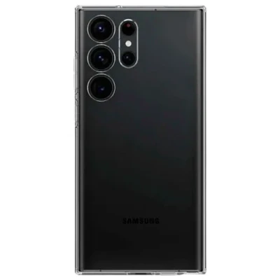 Abbildung von Spigen Liquid Crystal TPU Back Cover Durchsichtig Samsung Galaxy S23 Ultra