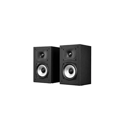 Abbildung von Polk Audio Monitor XT15 kompakter Regallautsprecher, Stereolautsprecher, Surround Lautsprecher, Hi Res Zertifiziert, Dolby Atmos und DTS:X kompatibel, HiFi Heimkino Lautsprecher (Paar)