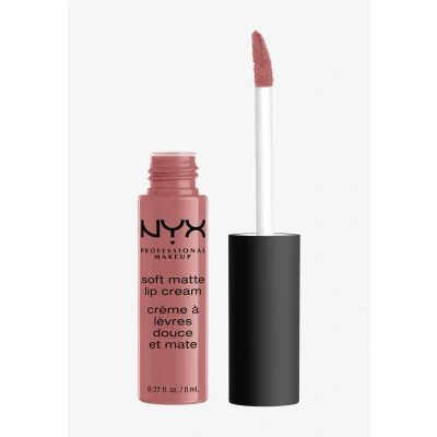 Abbildung von NYX Professional Makeup Lippenstift, Soft Matte Lip Cream, Cremiges und mattes Finish, Hochpigmentiert, Langanhaltend, Vegane Formel, Farbton: Toulouse