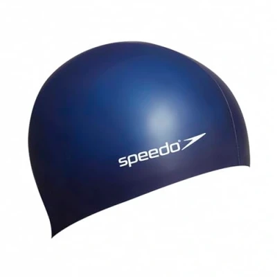 Abbildung von SPEEDO Badekappe Palin Flat Silicone Cap navy