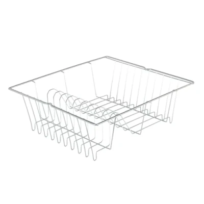 Abbildung von Metaltex Lipsia Luxy kompakter Spülkorb in Chrom Optik, Silber