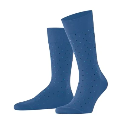 Abbildung von FALKE Herren Socken Cool 24/7 M So Baumwolle einfarbig 1 Paar, Blau Deep Water 6809 Perfect Tie, 43 44
