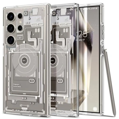 Abbildung von Spigen Ultra Hybrid Zero One Hülle Kompatibel mit Samsung Galaxy S24 Titanium