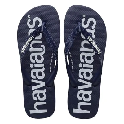 Abbildung von Havaianas Top Logomania Flip Flops Unisex, Blau, 45/46 EU