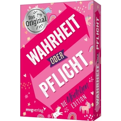 Abbildung von Wahrheit oder Pflicht Die Mädchenedition: Das Original. Der Klassiker unter den Partyspielen. perfekte Geschenk für Geburtstag, Weihnachten und Schulanfang. Ab 12 Jahren