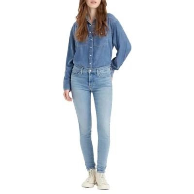 Abbildung von Levi&#039;s Jeans Skinny Fit, Damen, Größe: 28x32, Light stone