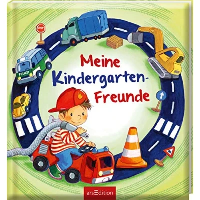 Abbildung von Ars Edition GmbH Kindergarten Freunde (Fahrzeuge): Freundebuch ab 3 Jahren für und Kita, Jungen Mädchen, 4489120919
