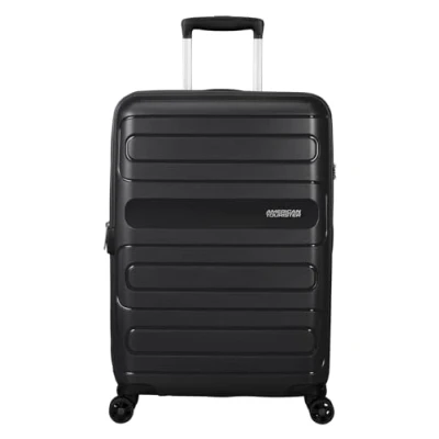 Abbildung von American Tourister Sunside Spinner 68 Erweiterbar, 3.7 KG, 72.5/83.5L, Schwarz (Black)