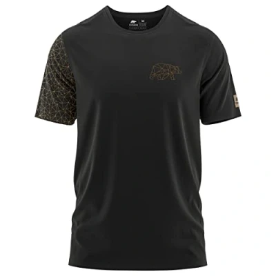 Abbildung von Forsberg Tshirt print, Herren, Größe: 4XL, Schwarz bronze