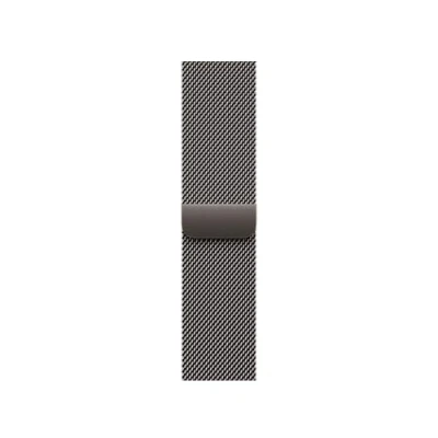 Abbildung von Apple Watch Band Milanaise Armband 40 mm Schiefer One Size (passt den meisten Handgelenken)
