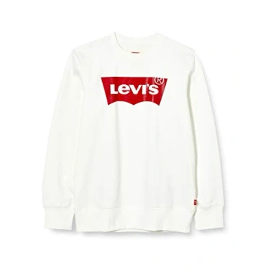 Abbildung von Levi&#039;s Kids batwing crewneck sweatshirt Jungen Marshmallow 12 Jahre