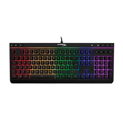 Abbildung von HyperX Alloy Core RGB Membrane Gaming Tastatur (QWERTZ deutsches Layout) Schwarz