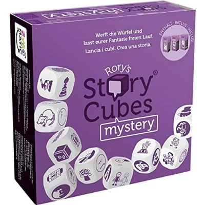 Abbildung von Zygomatic Story Cubes Mystery Familienspiel Erzählspiel 1 12 Spieler Ab 6+ Jahren 20+ Minuten Deutsch